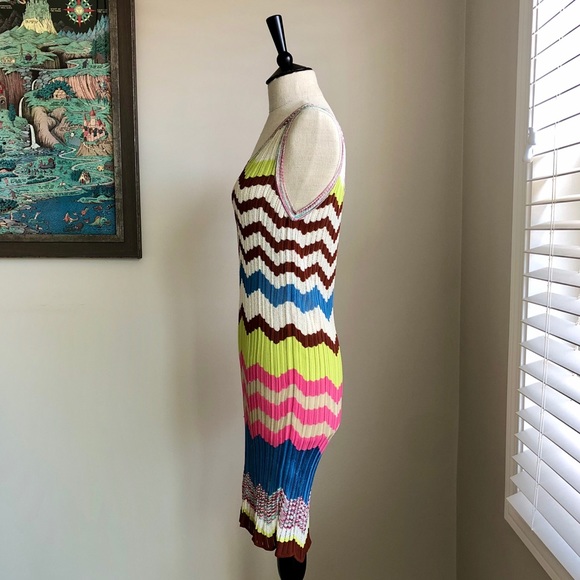 Missoni Multicolored Knit Tank Dress - Picture 5 of 6